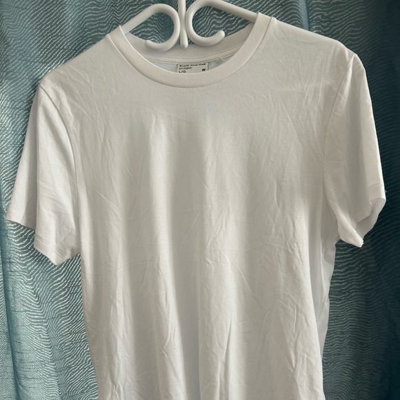 Frank and Oak size large white woman’s T-shirt-new or like new - Picture 1 of 7
